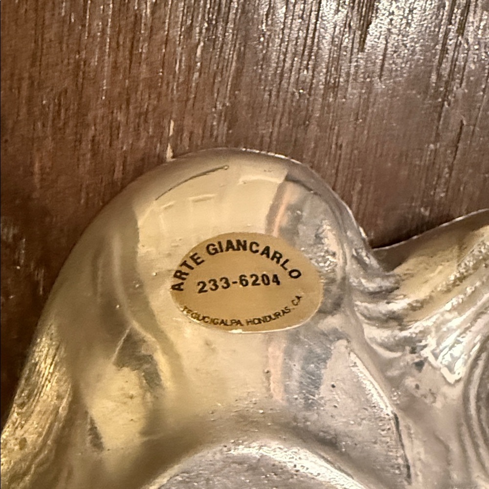 Silver Pepper-Shaped Decorative Dish - Picture 2 of 3
